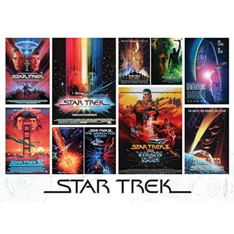 Cobble Hill - Star Trek: Films - 1000 Piece Puzzle