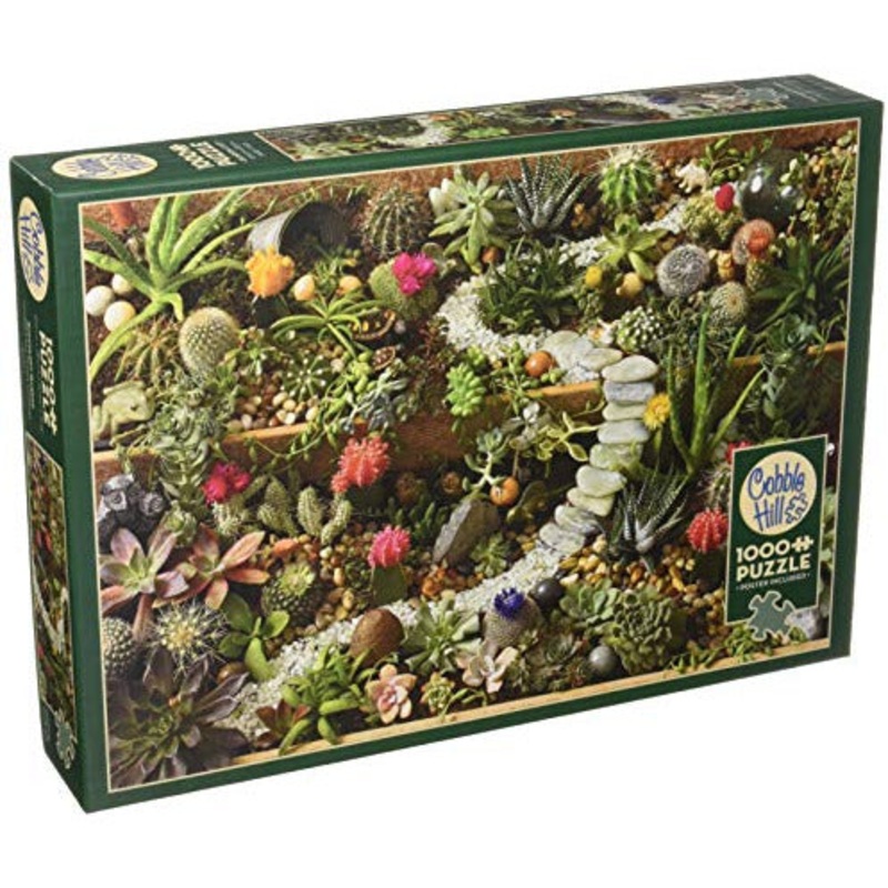 Cobble Hill - Succulent Garden - 1000 Piece Puzzle