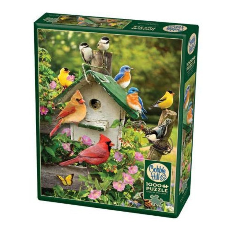 Cobble Hill - Summer Birdhouse - 1000 Piece Puzzle