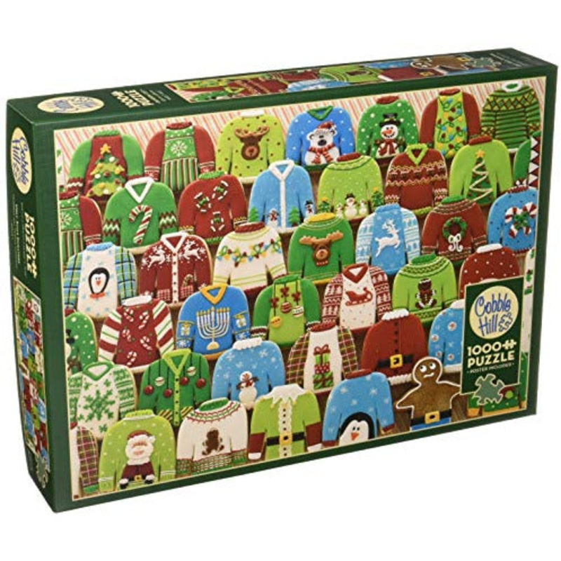 Cobble Hill - Ugly Xmas Sweaters - 1000 Piece Puzzle