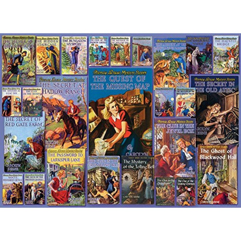 Cobble Hill Vintage Nancy Drew Puzzle, 1000 Pieces