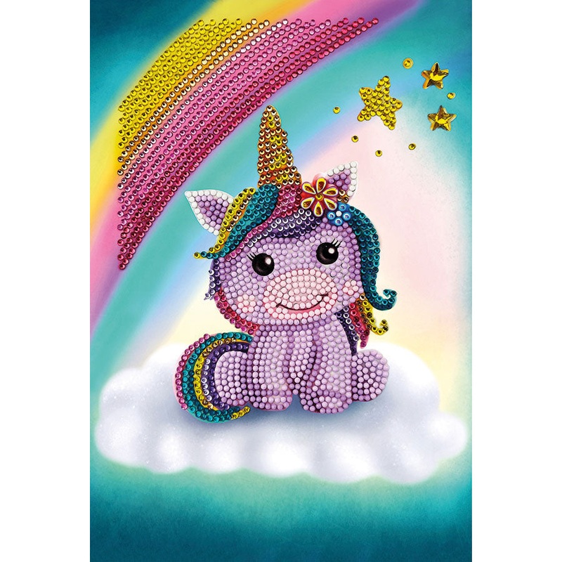 Crystal Art Notebooks, Unicorn Smile
