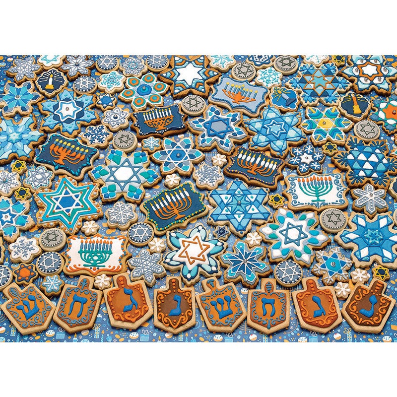Outset Media Hanukkah Cookies 1000 piece puzzle