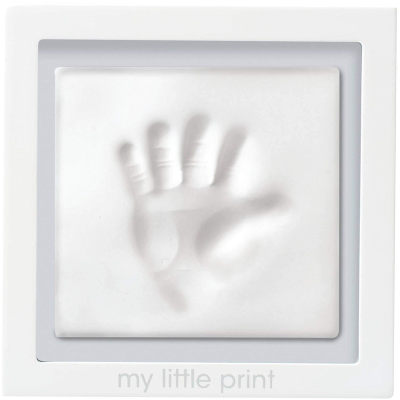 Pearhead - Babyprints Clay Keepsake Frame, White