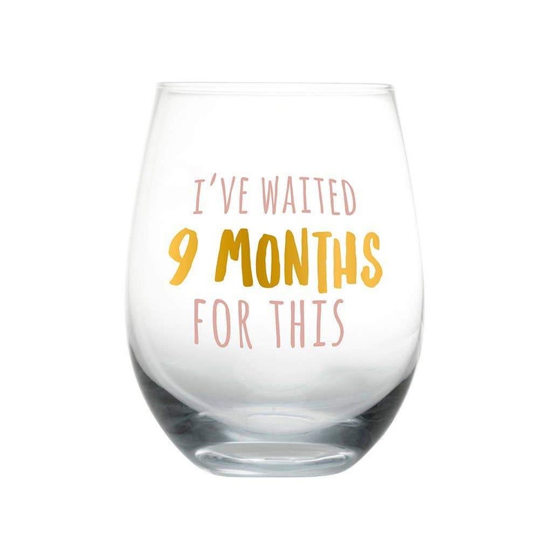 Pearhead - I've Waited 9 Months For This Motherhood Wine Glass