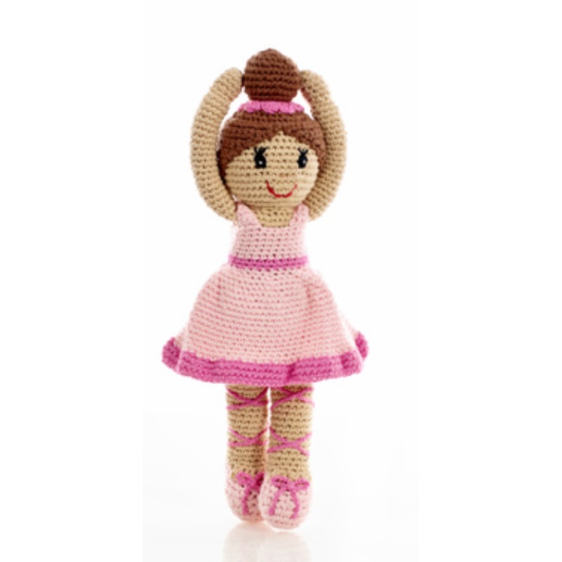 Pebble Once Upon A Time Ballerina Pink Doll
