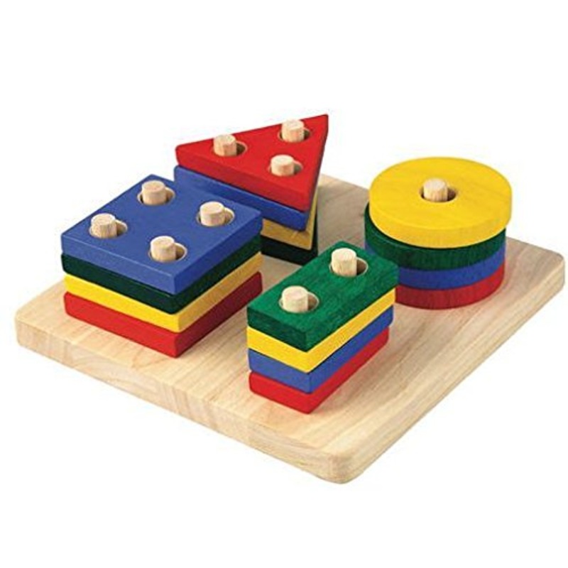 Plan Toys Geometric Sorting Board