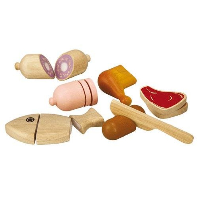 PlanToys Large Scale Meat Set