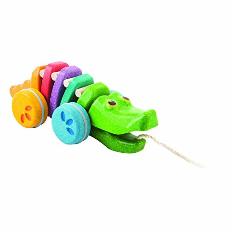 PlanToys Rainbow Dancing Alligator