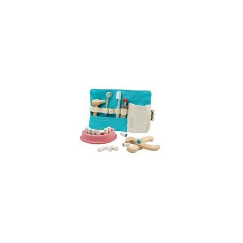 PlanToys Wooden Dentist Role Play Set