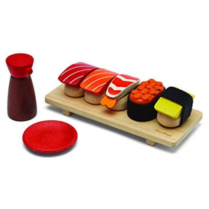 PlanToys Wooden Pretend Play Sushi Set