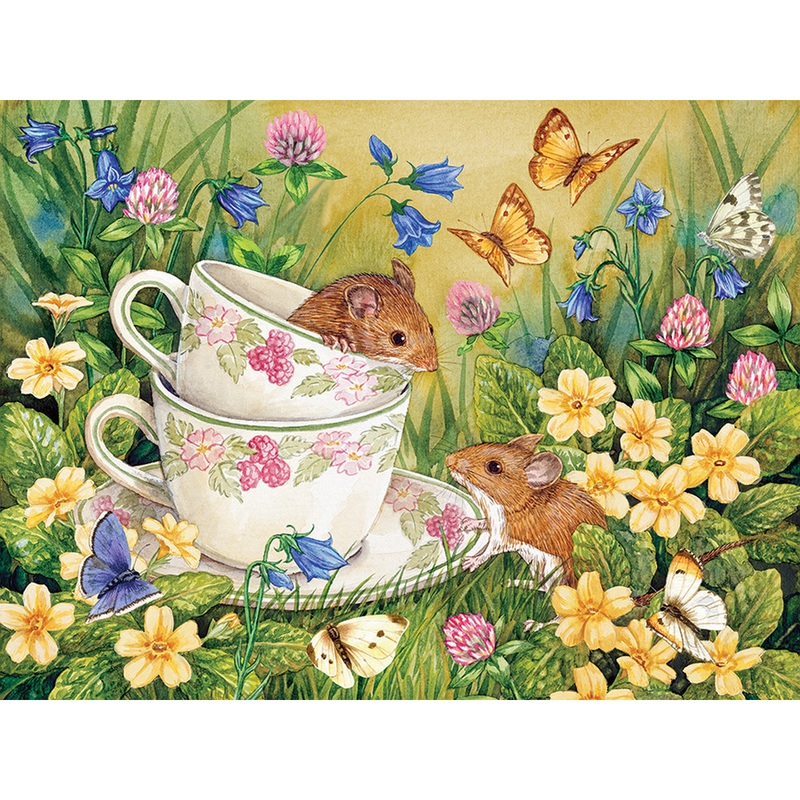 Tea for Two - 275pc Easy Handling Jigsaw Puzzle By Cobble Hill
