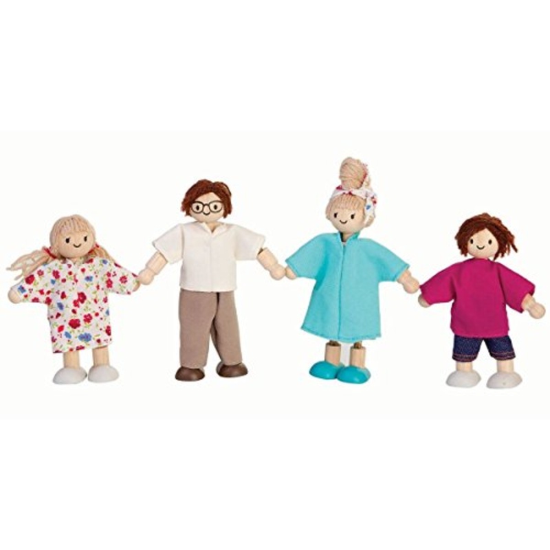 Plan Toy Modern Doll Family