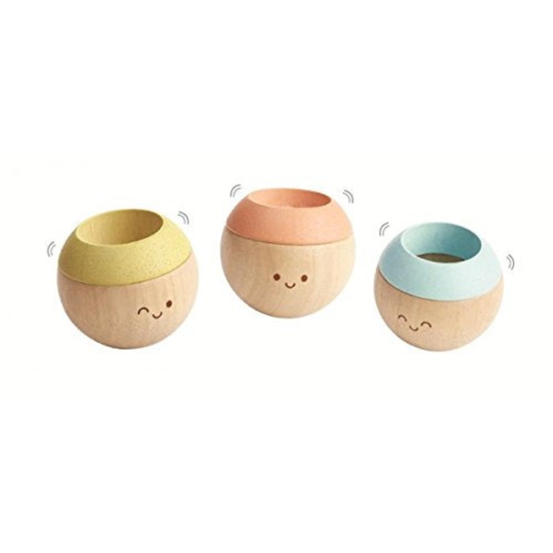 Plan Toys Sensory Tumbling Baby Development Toy, Pastel Color Collection