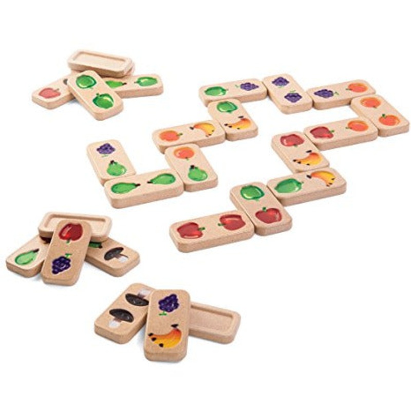 PlanToys Fruit and Veggie Domino Game
