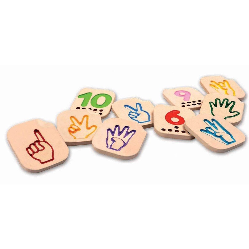 PlanToys Hand Sign Numbers 1 - 10