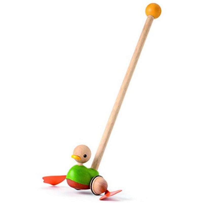 PlanToys Push Along Duck