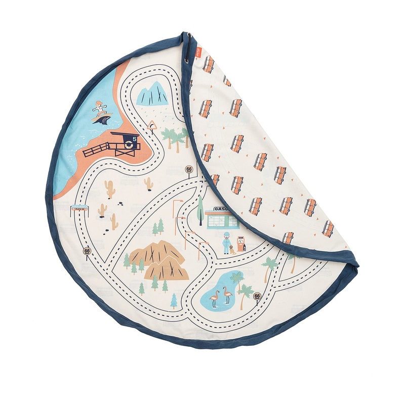 Play & Go LA Roadmap Playmat/Toy Storage Bag