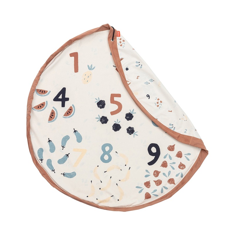 Play & Go Veggie Numbers Playmat/Toy Storage