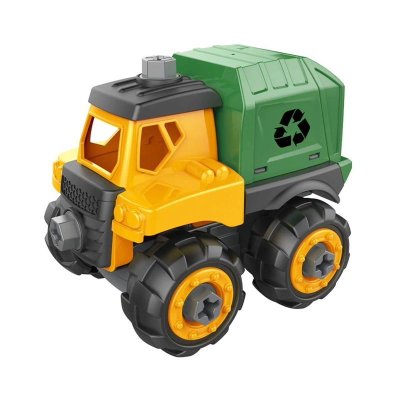 Play La Vie Kids Build & Play Take Apart Garbage Truck Toy