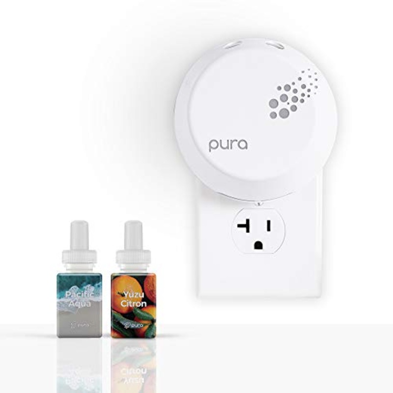 Pura Smart Home Fragrance Device Starter Pack (Pacific Aqua and Yuzu Citron)