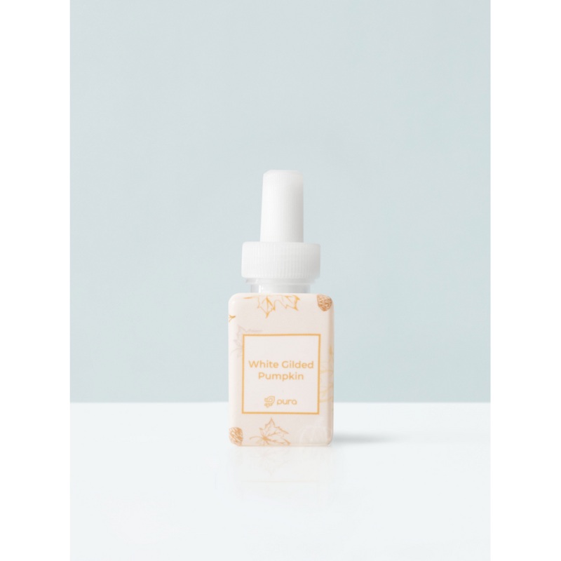 Pura Scents White Gilded Pumpkin