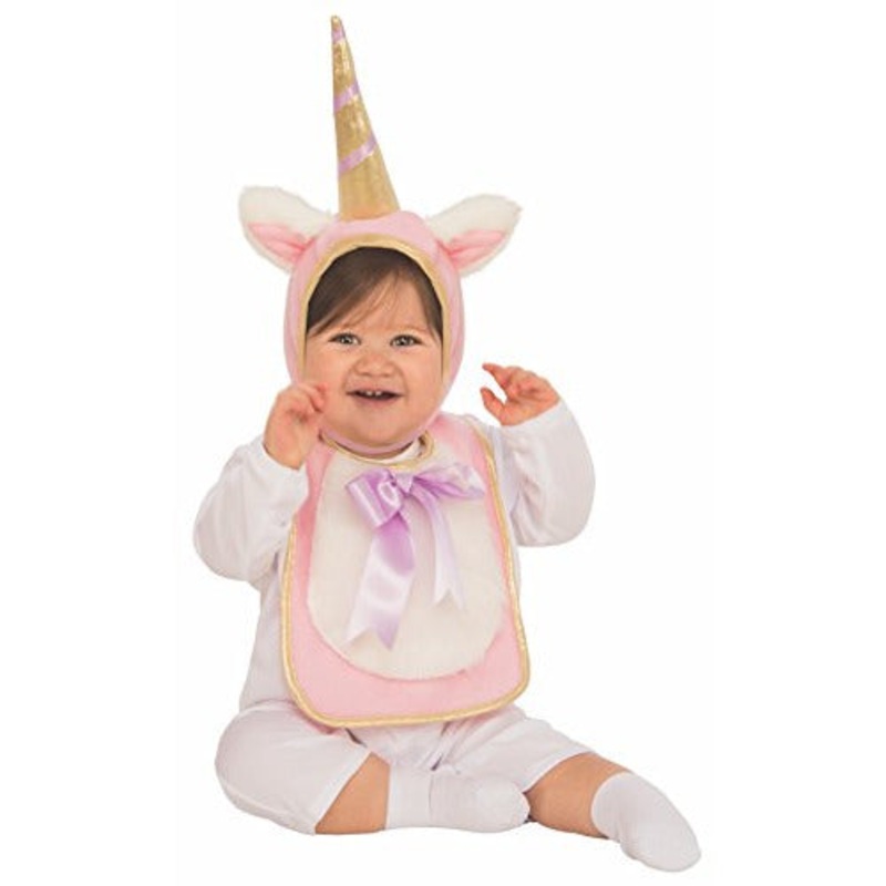Rubie's Unicorn Baby Bib and Hat