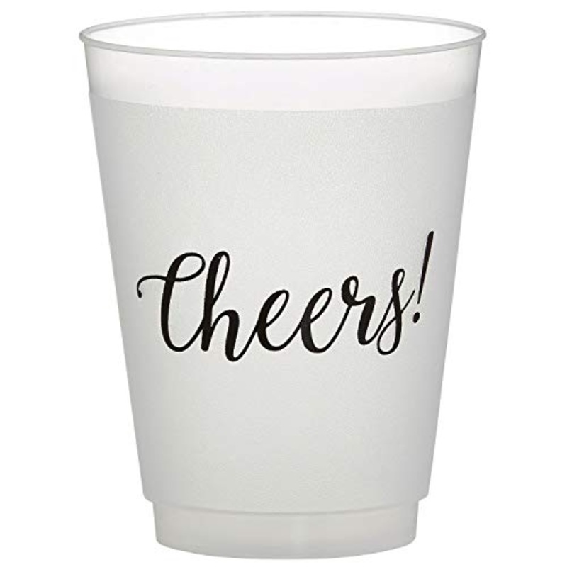 Santa Barbara Design Studio Frost Flex Cups - Cheers!