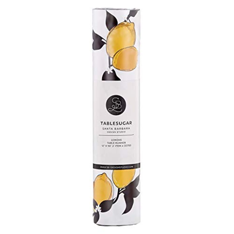 Santa Barbara Design Studio Kraft Table Runner - Lemons