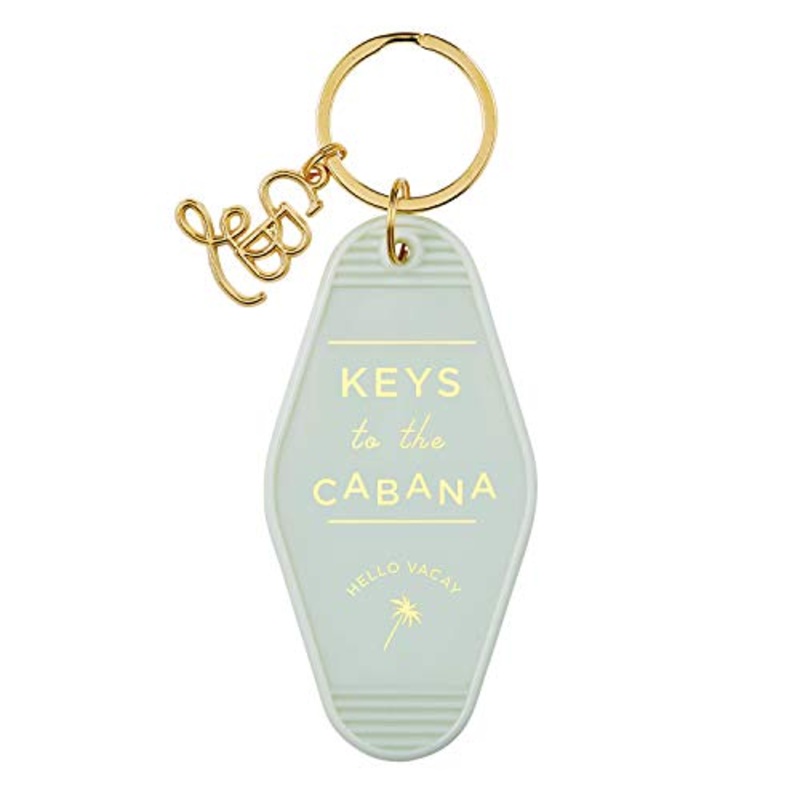 Santa Barbara Design Studio Vintage Motel Key Tag - Cabana