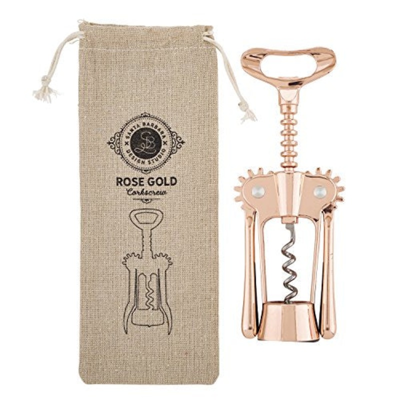 Santa Barbara Design Studio Wine Opener - Corkscrew - Rose Gold