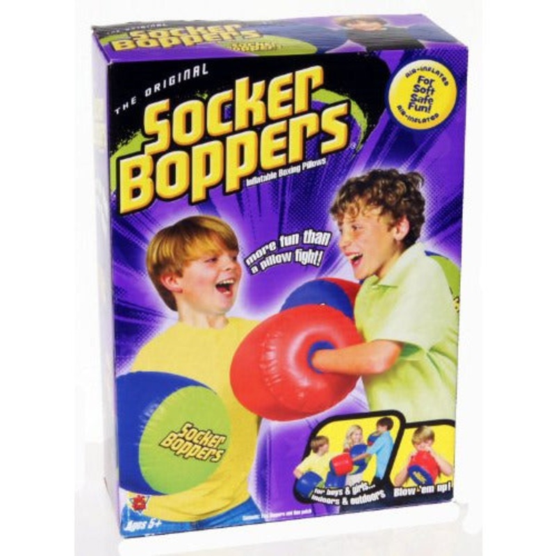 Socker Boppers Inflatable Boxing Pillows - One Pair Boppers