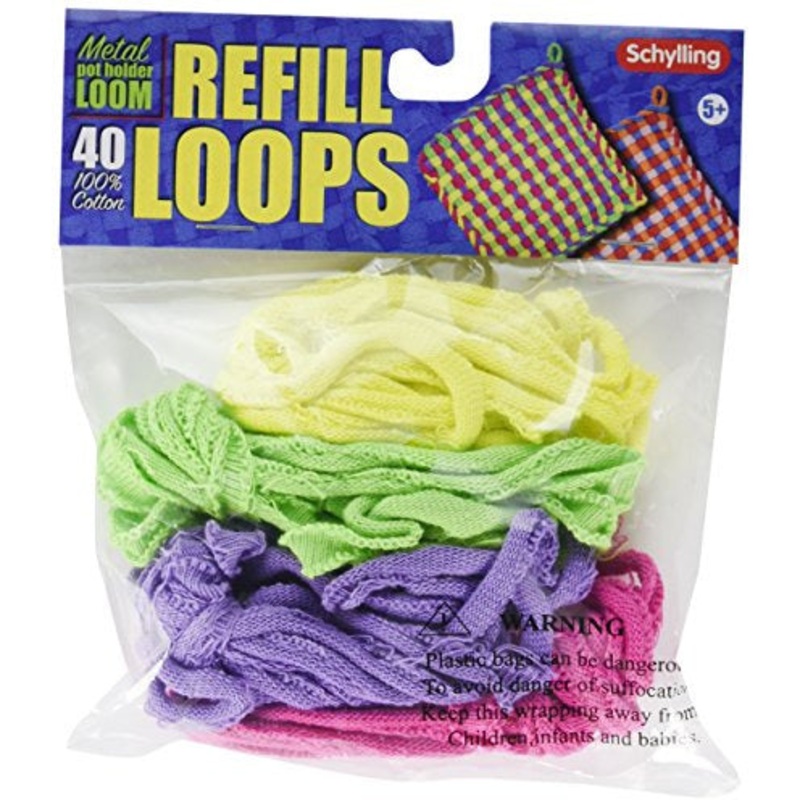 Schylling Loop Refills for Metal Potholder Loom