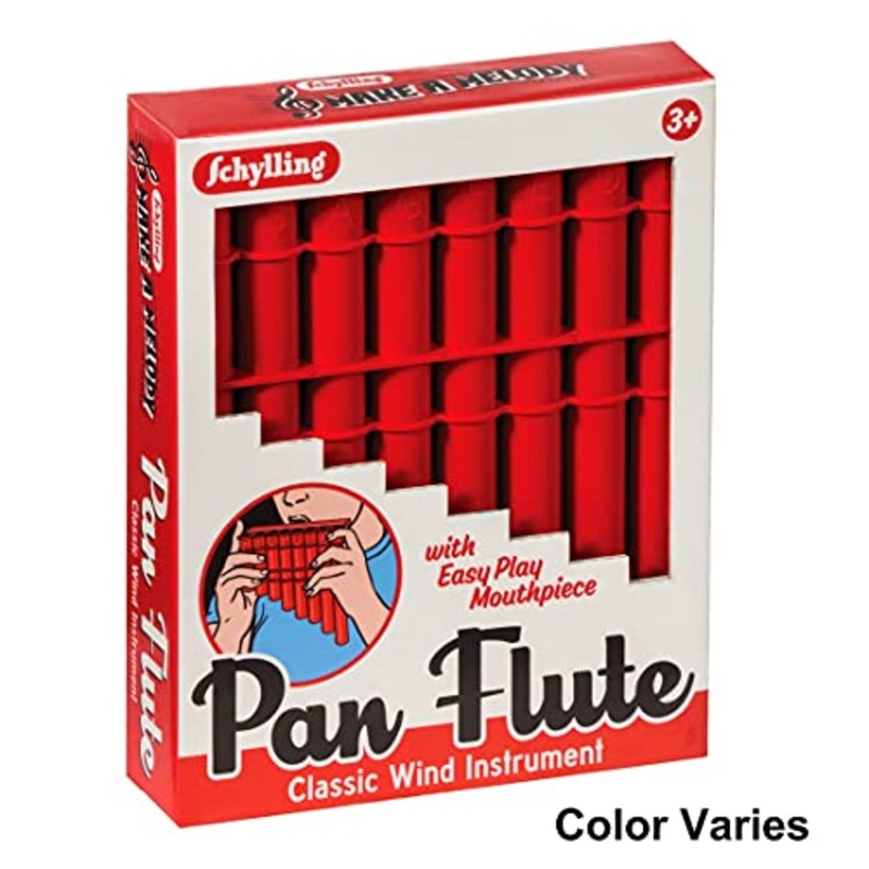 Schylling Pan Flute (One Random Color -Red or Blue)