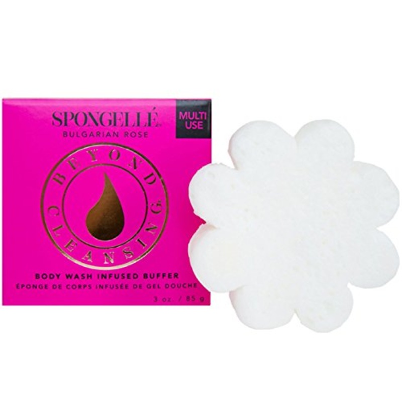 Spongelle Boxed White Flower-Bulgarian Rose