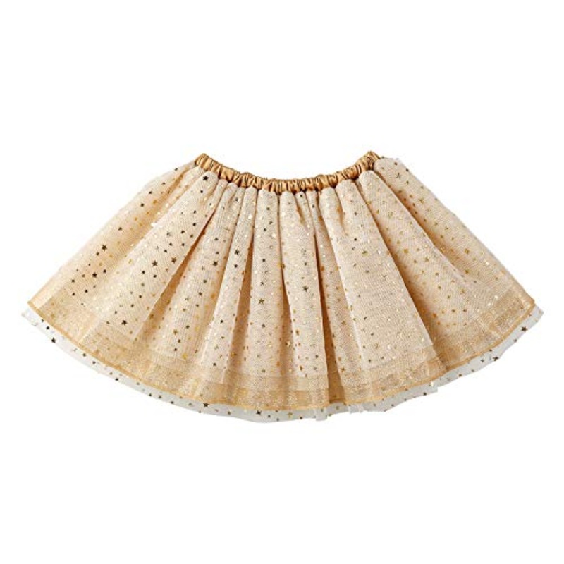 Stephan Baby Girls' Tutu, Gold Sparkle, 6-18 Months