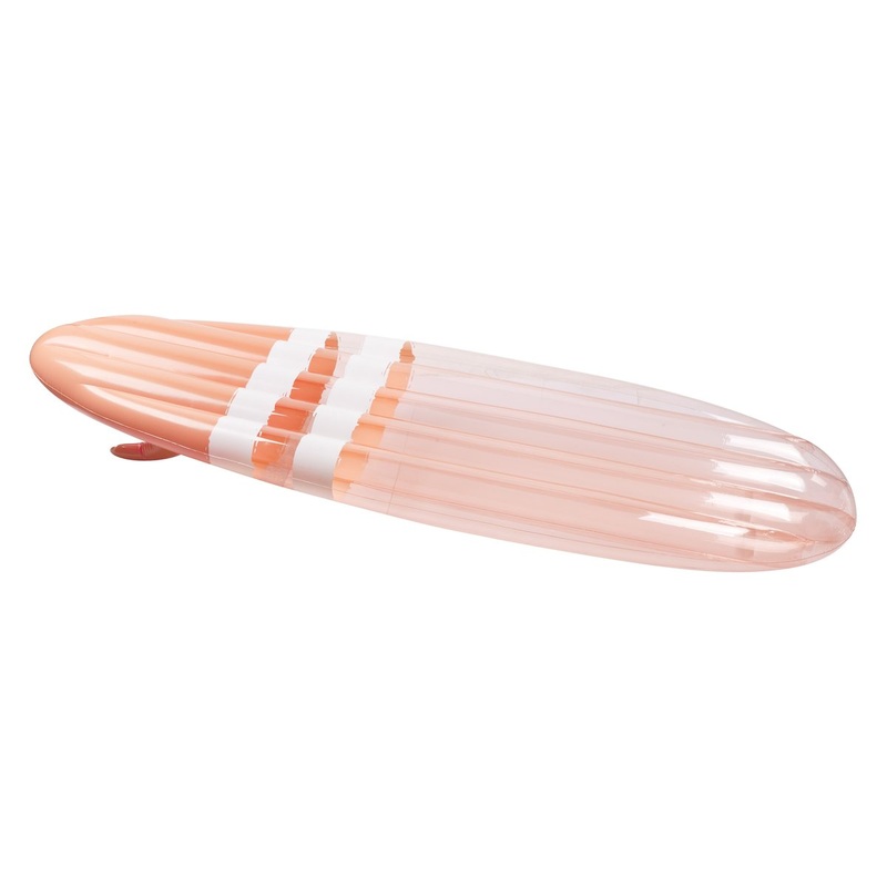 SunnyLIFE Float Away Lie On Surfboard Peachy Pink