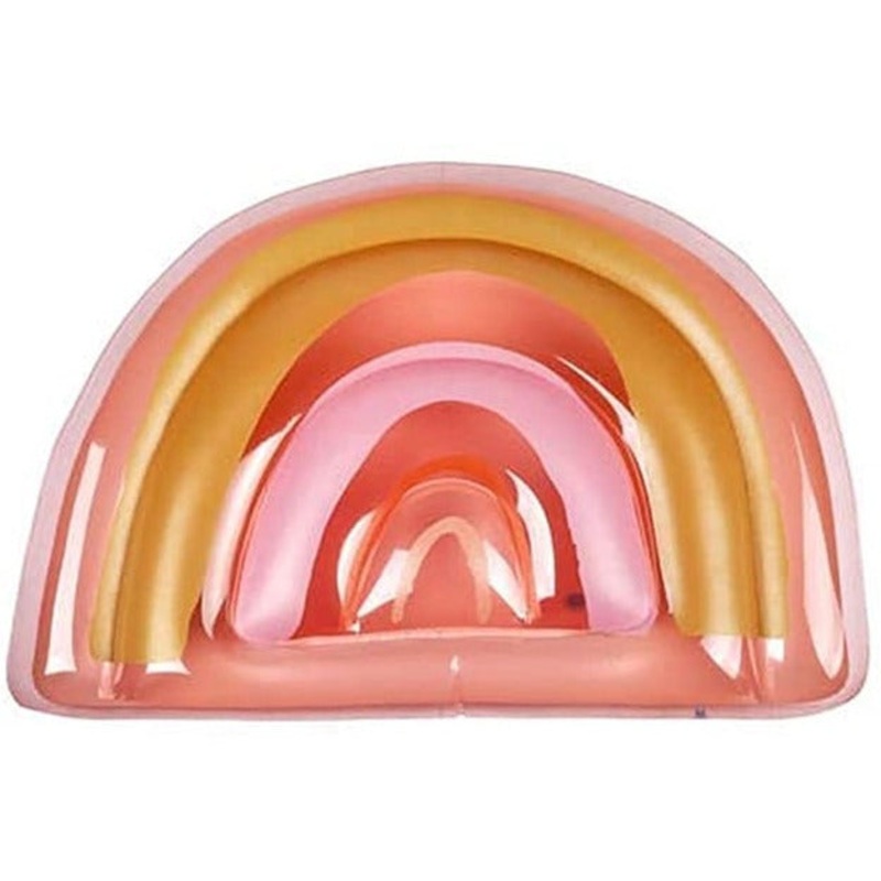 SunnyLIFE-Luxe Lie-On Float Rainbow