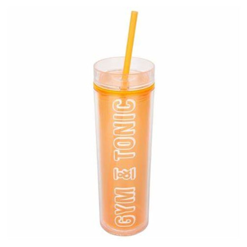 SunnyLIFE Neon Orange Malibu Tumbler