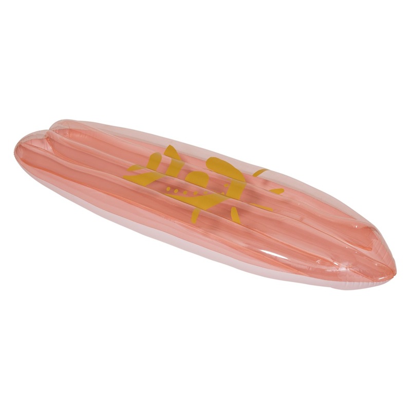 SunnyLIFE Ride With Me Surfboard Float Desert Palms Powder Pink