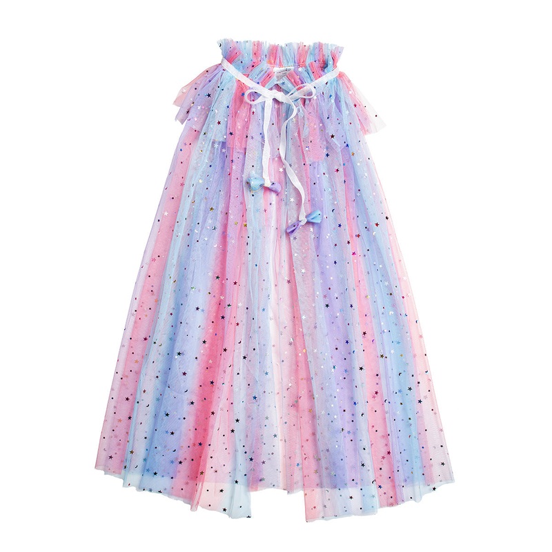 Sweet Wink Cotton Candy Rainbow Cape