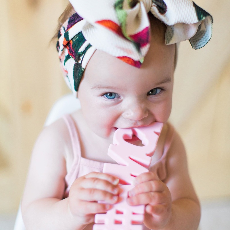 TeetheWord Pink Fancy Teether