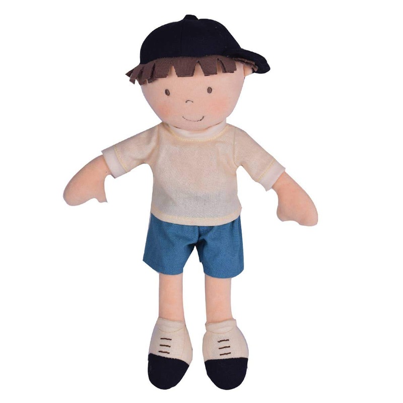 Tikiri Toys LLC Jasper Boy Doll in Blue shorts
