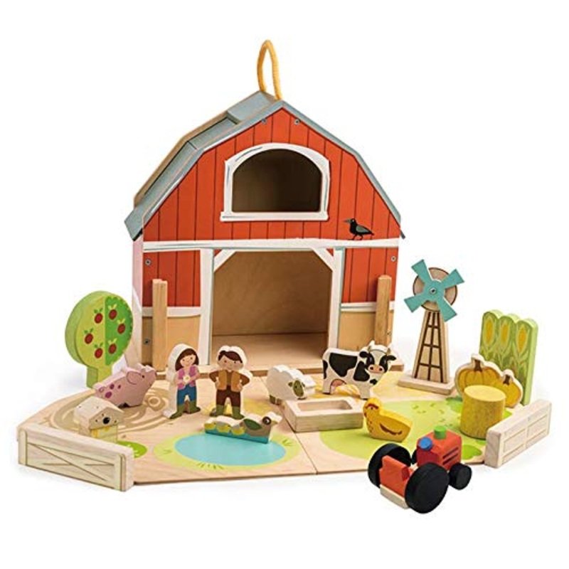 Tender Leaf Toys Baby Barn Set