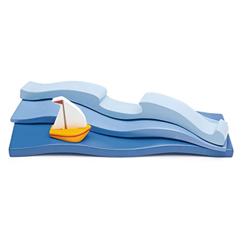 Tender Leaf Toys - Blue Water  Open-Ended Solid Wood Waves