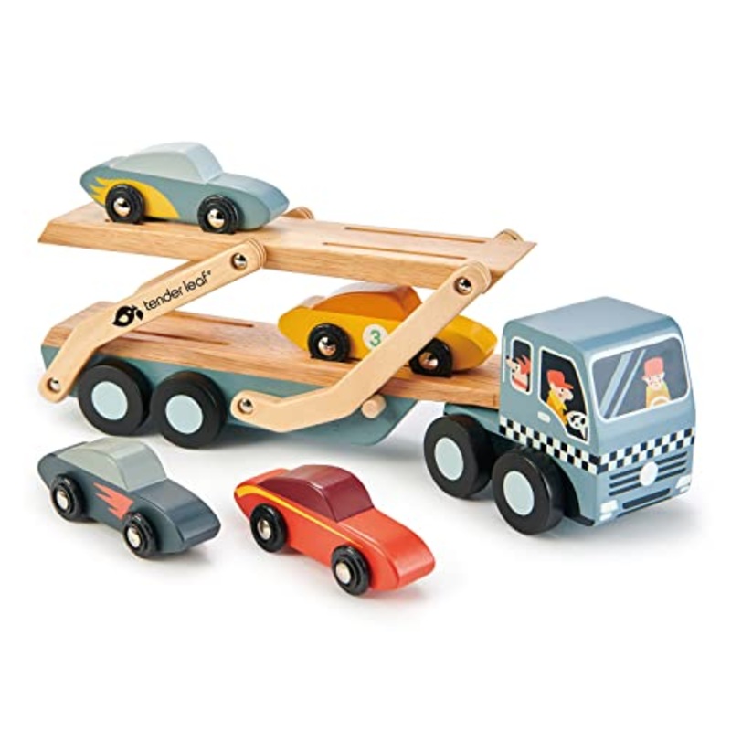 Tender Leaf Toys Car Transporter - Imaginative Play Gift for Children