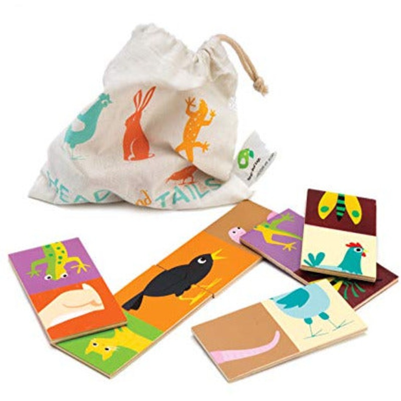 Tender Leaf Toys Heads and Tails Dominoes