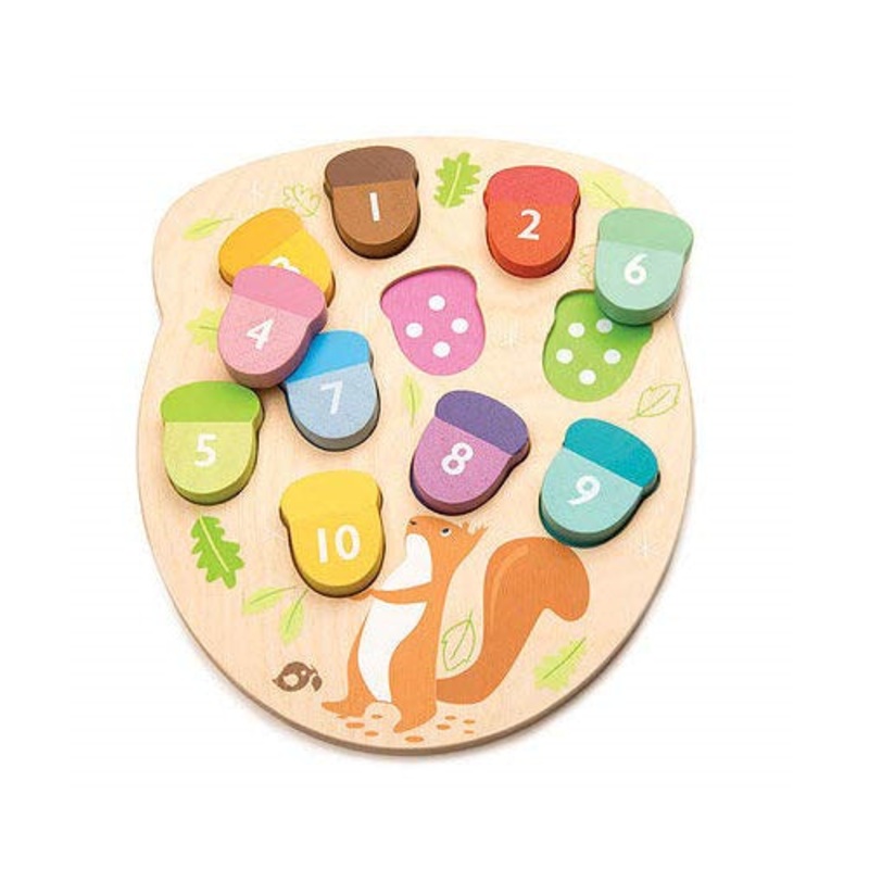 Tender Leaf Toys How Many Acorns