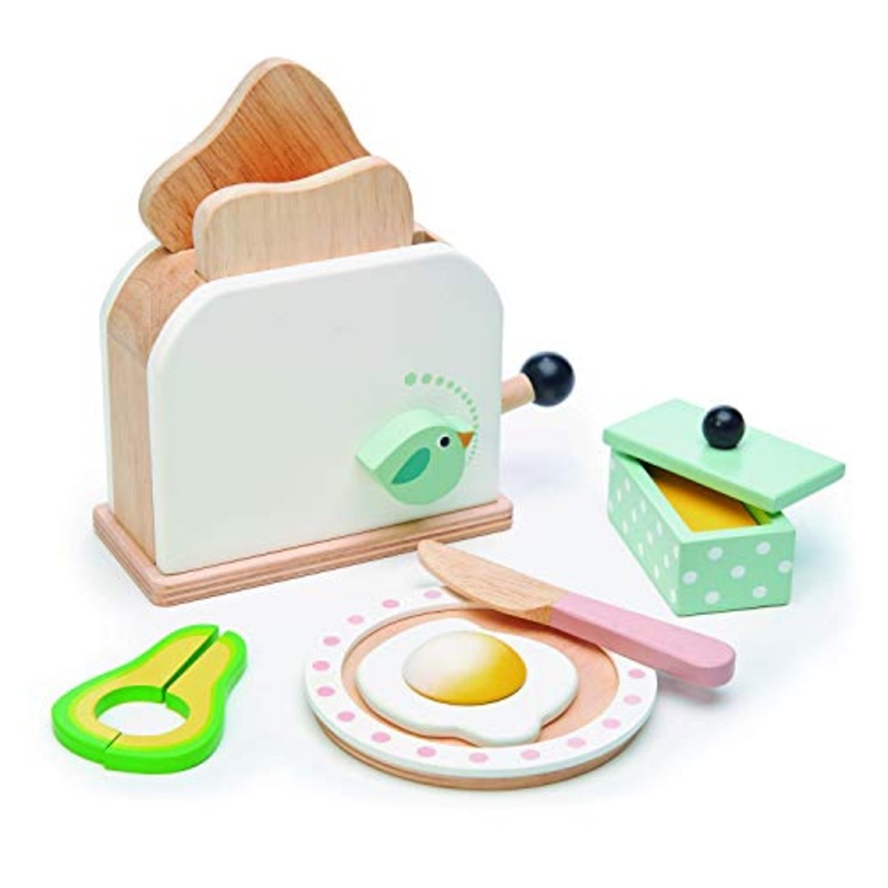 Tender Leaf Toys Mini Chef Breakfast Toaster Set