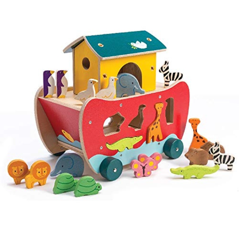 Tender Leaf Toys Noah's Shape Sorter Ark